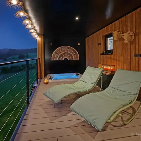 Altitude 399 A Trois-ponts Avec Sauna Et Jacuzzi Tatil Evi Basse-Bodeux